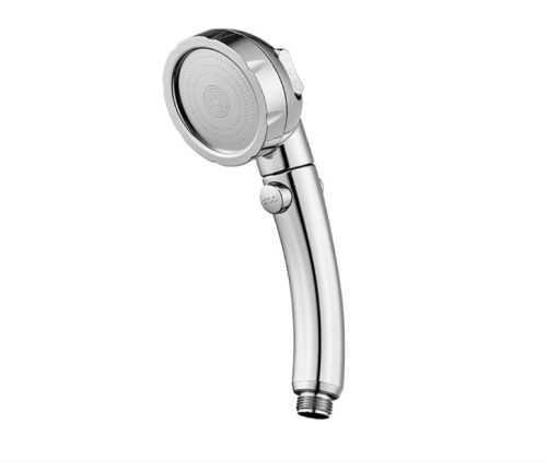 Nagynyomású Víztakarékos Kézi Zuhanyfej, Start/Stop gombbal