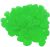 100 darabos készlet fluoreszkáló dekoratív kövekből, zöld színű