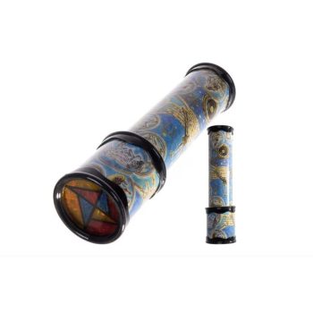 térképes, csillagjegyes kaleidoszkóp távcső 20 x 5,5 cm