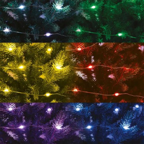 Micro LED-es SMART fényfüzér, RGB, 200 LED, 20 méter