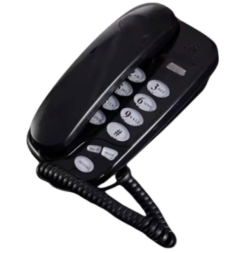 Nagygombos vezetékes telefon