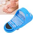  Habkővel ellátott lábradírozó és masszírozó zuhanypapucs