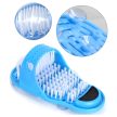  Habkővel ellátott lábradírozó és masszírozó zuhanypapucs