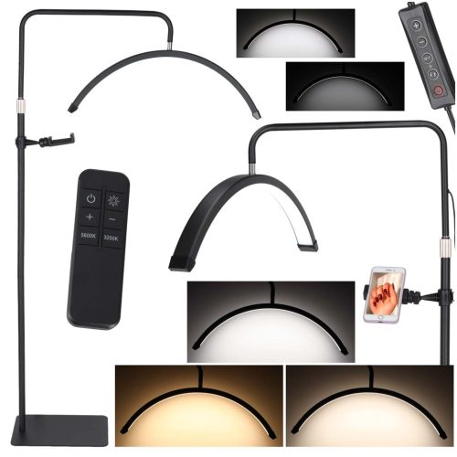 Multifunkcionális LED kozmetikai lámpa 36W,  fekete fényívvel