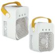 Hordozható mini asztali légkondicionáló, vízbázisú, 3 az 1-ben, USB 