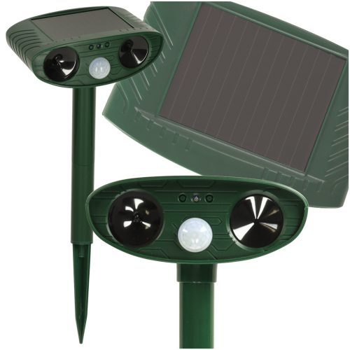 Napelemes ultrahangos riasztó vakondok, rágcsálók, nyestek ellen