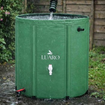   Összecsukható esővízgyűjtő tartály, csappal, 200 liter