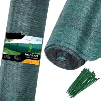 Árnyékoló háló, 90%-os, zöld, 1,5x25 m