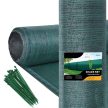 Árnyékoló háló 1,5x50 m, zöld 180g/m2, 95%-os, UV védelem