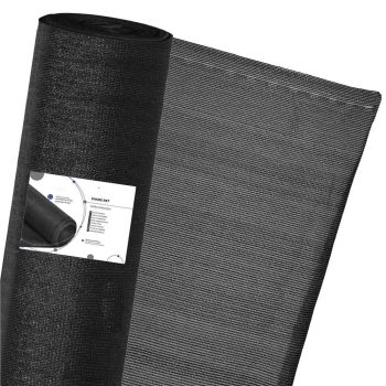 Árnyékoló háló, 95%-os, fekete 1,5x50 m