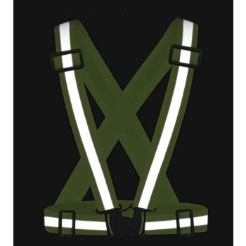 Láthatósági mellény, lila