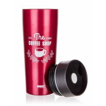 Banquet COFFEE termobögre, 350 ml, bordó