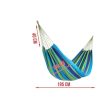 Kétszemélyes színes kerti függőágy, 190x150 cm méretben, 150 kg teherbírással