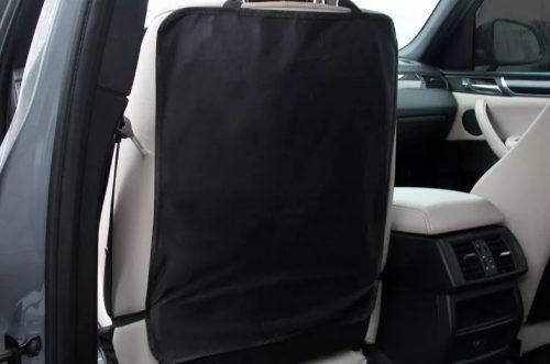 Univerzális háttámlavédő huzat,  autóba, fekete