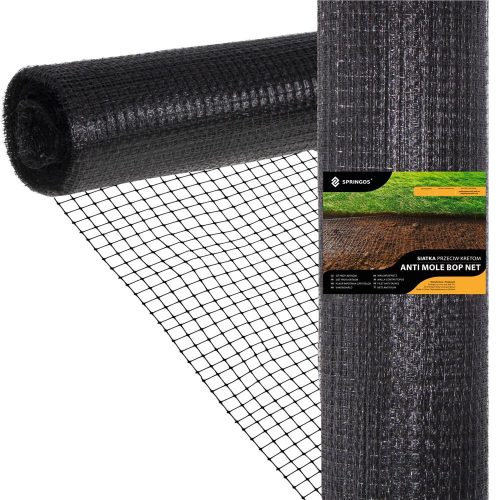 Vakondháló UV védelemmel, 1x25m, 30GSM, 16x16mm