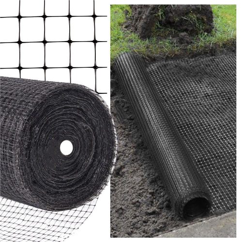 Vakondháló - 1x50m 30g/m2, UV védelem, 16x16mm, 50db leszúrótüskével