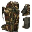 Katonai taktikai hátizsák, 65 literes, vízálló