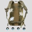 Katonai hátizsák, 30 L, csípőövvel, vízálló anyagból, 50x21x37 cm