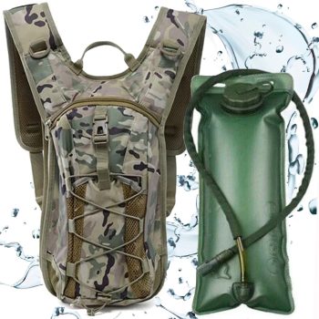 Víztartályos hátizsák sportoláshoz, 3 literes