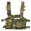 Taktikai katonai védőmellény, 4 db zsebbel, állítható