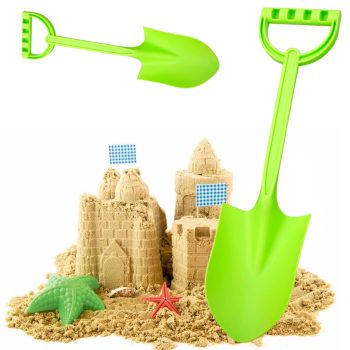 Zöld színű homokozó lapát gyerekeknek 64 cm