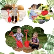 Piros színű homokozó lapát gyerekeknek 64 cm