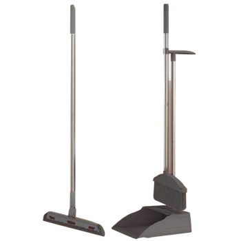 Seprű lapát szett 3in1, szürke