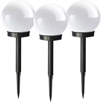 Kültéri solar led lámpa  3db/csomag 25,5 x 10 cm, 
