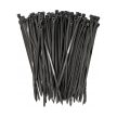 Fekete színű kábel kötegelő 3,6x200mm 100db/csomag
