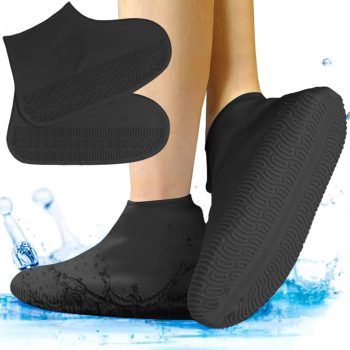    Vízálló, csúszásgátló cipő és csizma burkolat S méret - fekete