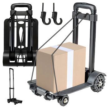   Összecsukható teleszkópos szállítókocsi, 40 kg terhelhetőség