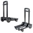 Összecsukható teleszkópos szállítókocsi, 40 kg terhelhetőség