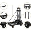 Összecsukható teleszkópos szállítókocsi, 40 kg terhelhetőség