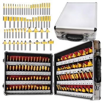 Fa marófej készlet  100db/csomag + tároló bőrönd