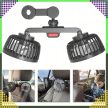 Dupla fejes forgó autóventilátor, USB, 12V/24V