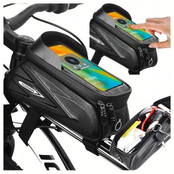   Kerékpáros vízálló telefontartó táska, 22 x 14 x 11 cm
