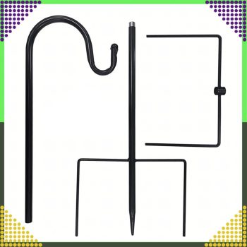 Leszúrható kerti akasztó virágokhoz, lámpákhoz, 80 cm