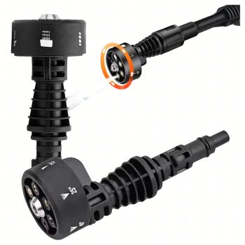 6 az 1-ben nagynyomású automosó fúvóka, 200 bar