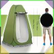 Hordozható kemping zuhanysátor, öltöző sátor, zöld, 120 x 120 x 190 cm