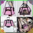 Kényelmes kisállat hordozó, kutyáknak macskáknak egyaránt, rózsaszín, 44 x 28 x 25 cm