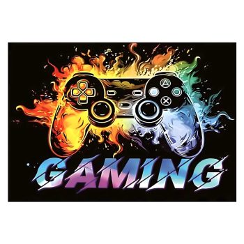 Padlóvédő székalátét videójáték mintával 40*60cm