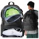 Nagy kapacitású sport hátizsák, labdának, cipőnek, 35 L