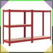 Piros tárolópolc rendszer 180x90x40