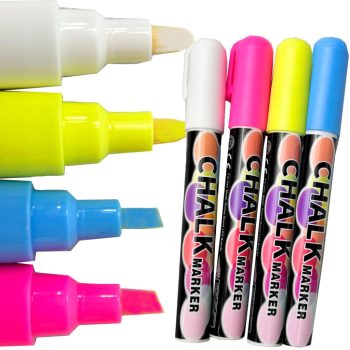 Kréta jelölő tollak táblához 4 szín/csomag