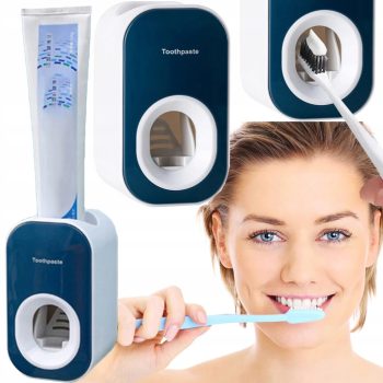   Elektromos, falra szerelhető fogkrém adagoló 11,4 x 6,7 x 6,2 cm
