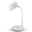 LED asztali lámpa, USB, fehér, 5 W