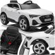 Elektromos AUDI E-TRON SPORTBACK BŐR kisautó gyerekeknek 4x4 12V 7Ah akkumulátor