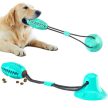 Interaktív kutya jutalomfalat játék tapadókoronggal, türkiz