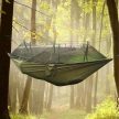 Kültéri kemping függőágy szúnyóghálóval, 260 x 140 cm