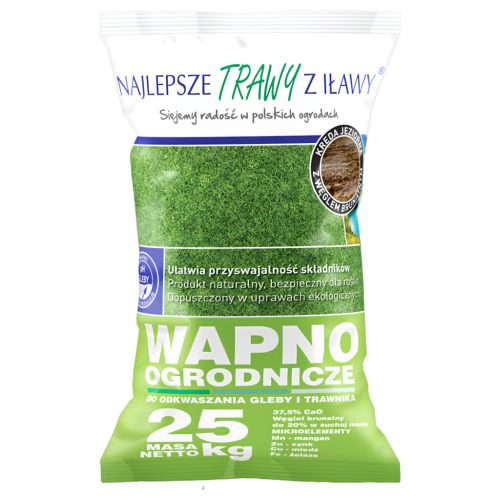 Dolomit mészkő, természetes kertészeti műtrágya, 25 kg